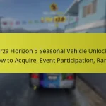 Forza Horizon 5 Seasonal Vehicle Unlocks: How to Acquire, Event Participation, Rarity