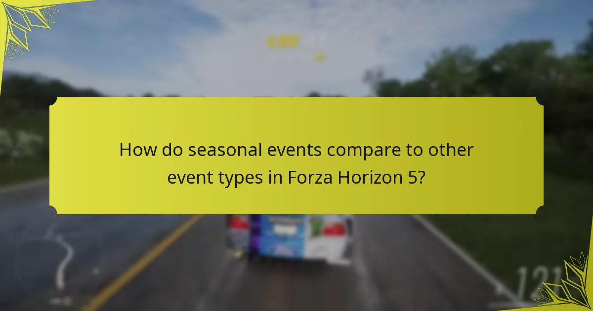 How do the reward structures work for seasonal events?