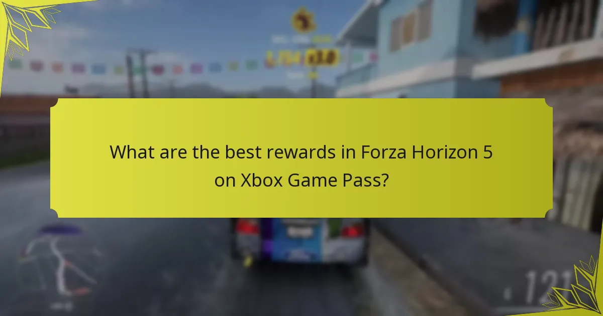 What trends are emerging in the Forza Horizon 5 rewards system?