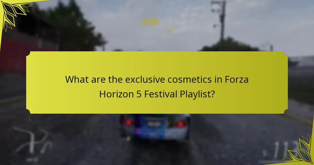 What are the purchasing options for cosmetics in Forza Horizon 5?