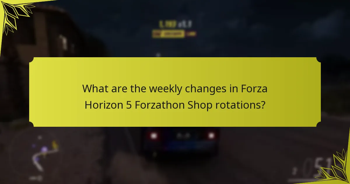 How to optimize your Forzathon Shop experience?